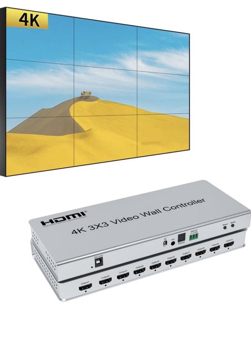 Controler video wall 4k x9 iesiri NOU