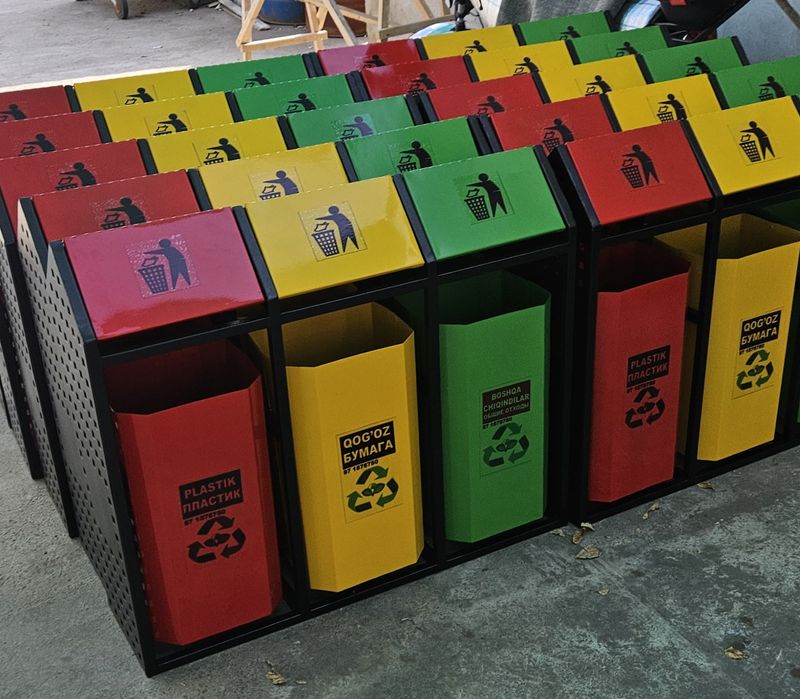 Урна urna konteiner.musr idish musor chelak Супер скидки!!!