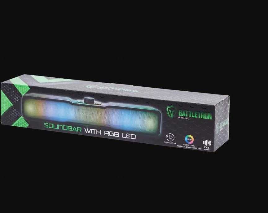 Геймърски Саундбар Колонка c RGB