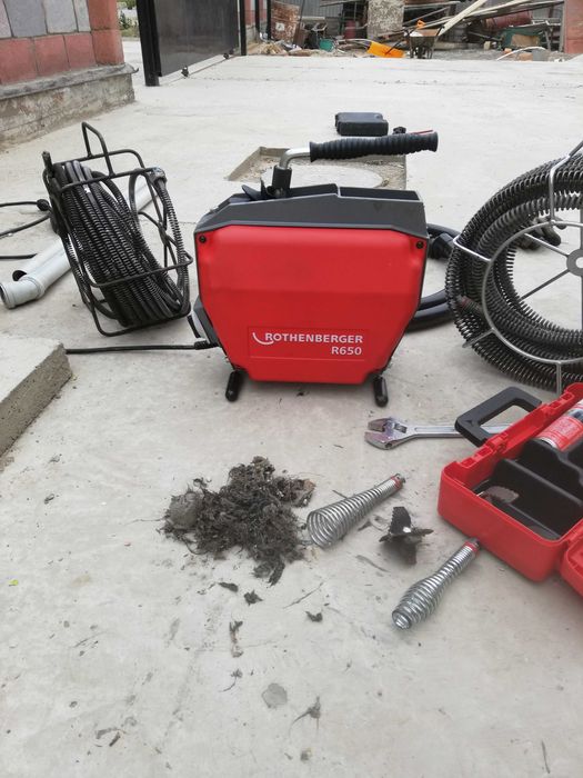 Прочистка, промывка канализации. Чистка труб от жира высоким давлением ...