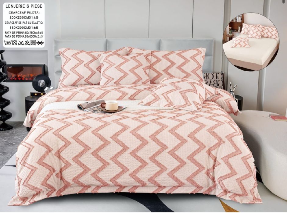 Lenjerii 6 piese bumbac