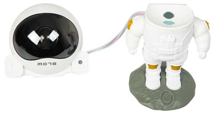 Детски Нощен Проектор АSTRONAUT Звездно Небе и Галактика LED + Дистанционно