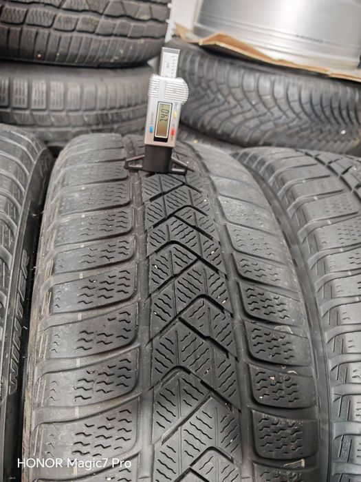 Jante originale BMW seria 5 F10-F11 245 45R18 iarna Pirelli 2022
