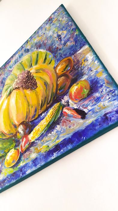 Подарок "Жатва" маслом