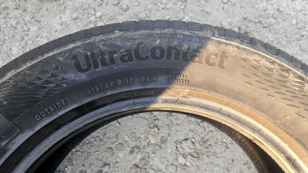 215/60 R17 • Vara • Continental UltraContact 96H | 2 buc | DOT 2023 | Pret/buc