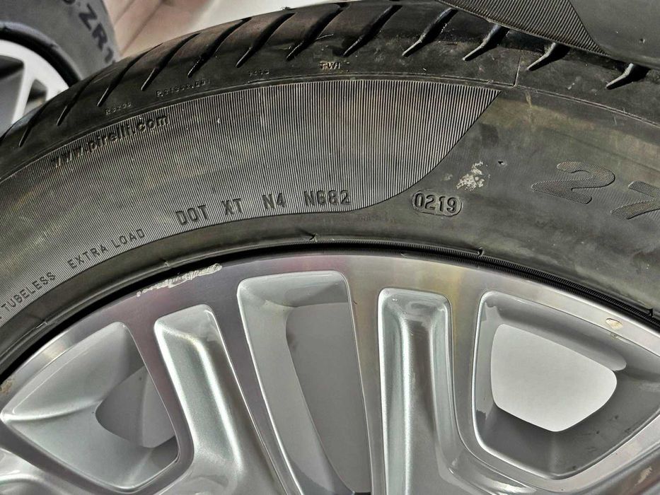 Set Jante 19 originale BENTLEY Continental GT, anvelope vara Pirelli