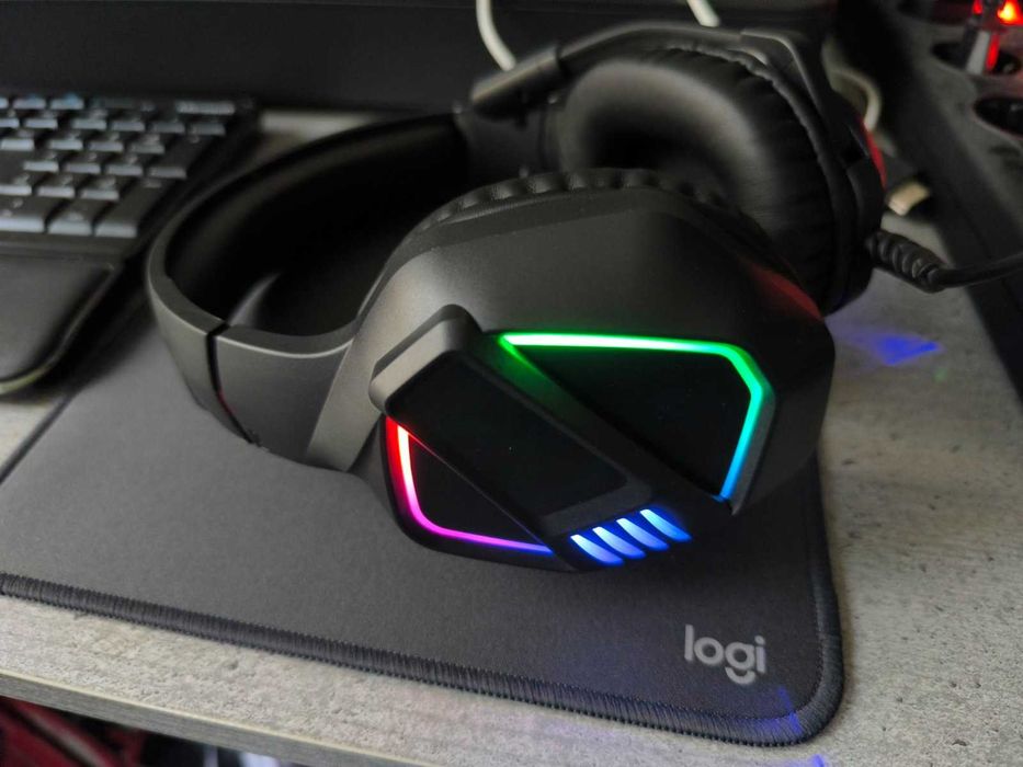 Геймърски слушалки Miniso H02 Gaming Headset with RGB