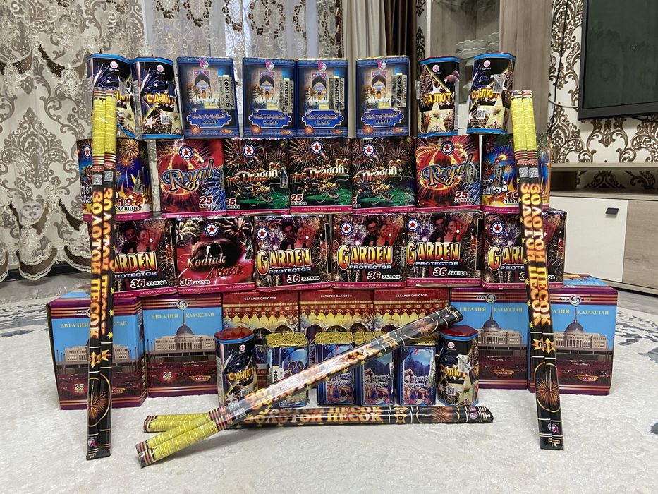 фейерверки. Петарды. Салюты