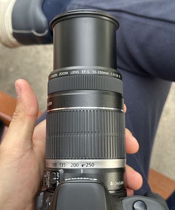Обьектив canon 55/250