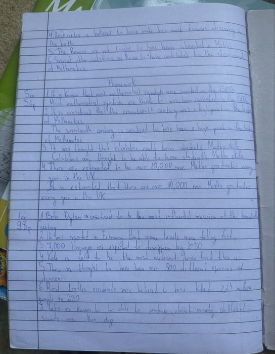 Тетрадка и учебна тетрадка по английски език с отговорите за 10 клас