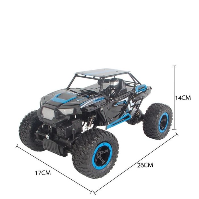 Офроуд джип с дистанционно управление Син, Зелен