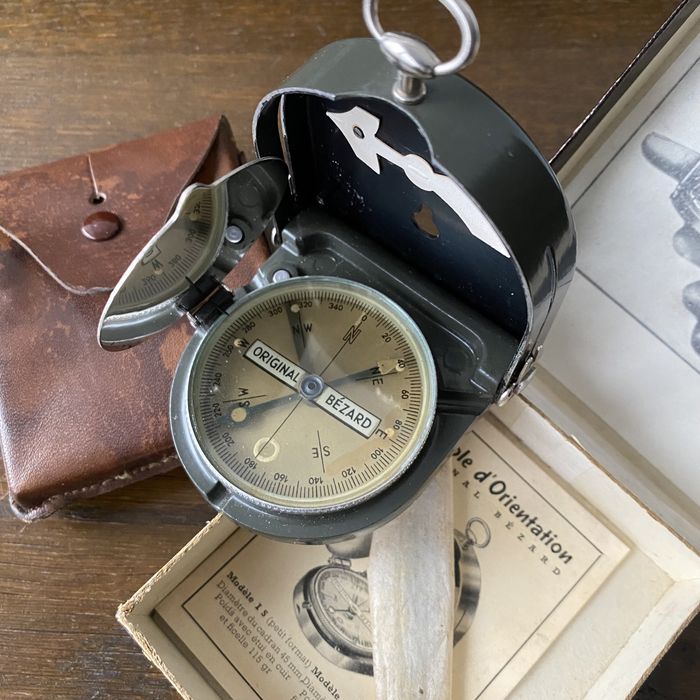 Busolă Bezard-Franța, set original, complet