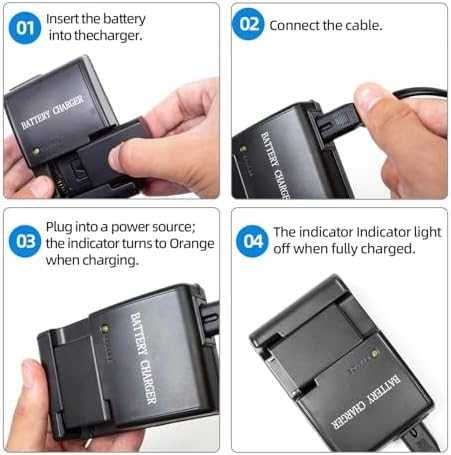 Ново NP-FW50 зарядно за Sony A6400 A6000 A5100 A7 A7II ZV-E10 батерии