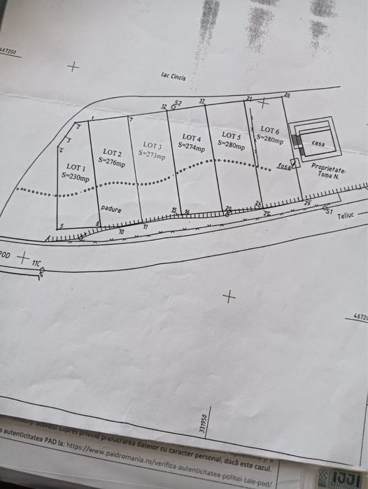 Vand pamant lac Cincis