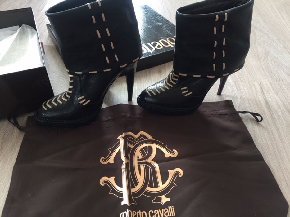 Roberto Cavalli сапоги оригинал кожа