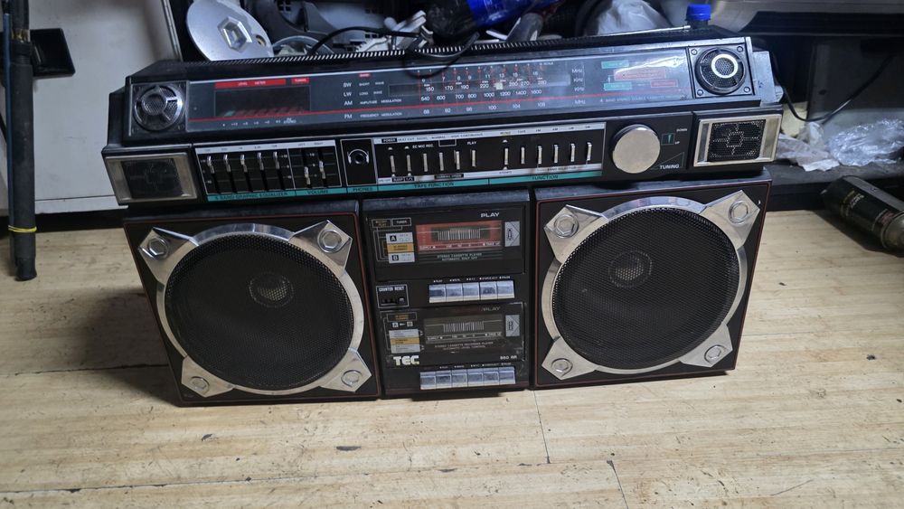 Vand boombox dublu radiocasetofon tec