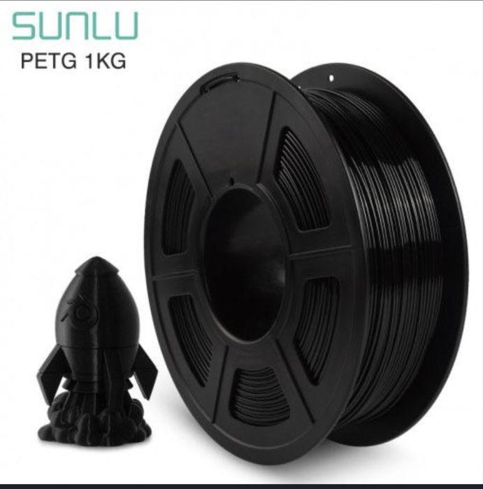 Filament Imprimanta PETG 1.75 mm Alb/Negru + diferite culori
