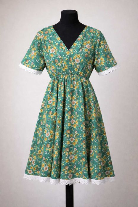 Rochie cu model floral