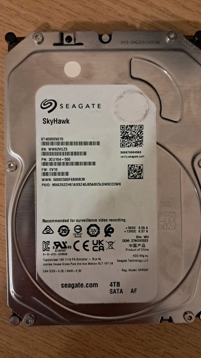 Vand hdd 4tb Seagate