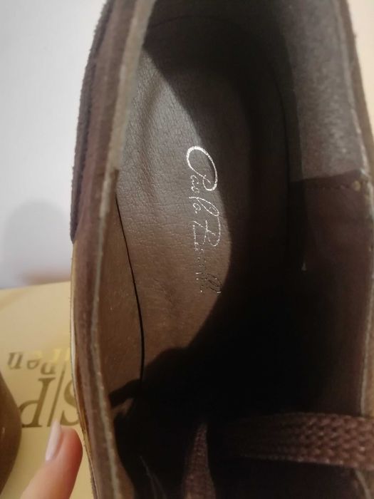 Боти на токчета Paolo Bocelli кафяви, 36 номер