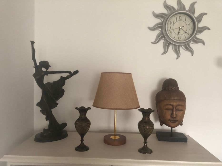 2 lampadare castaniu
