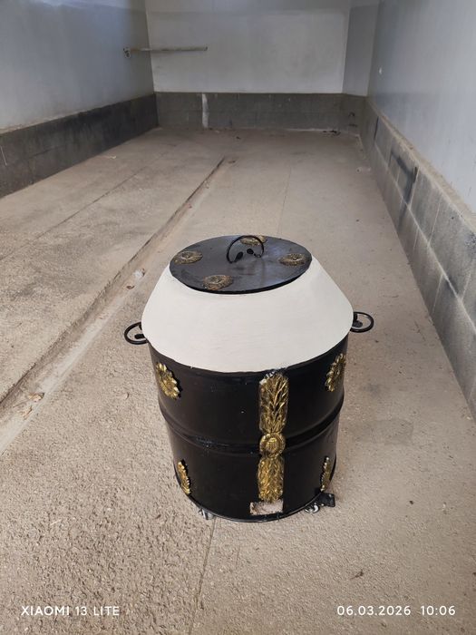 Бочка ичига курилган тандир