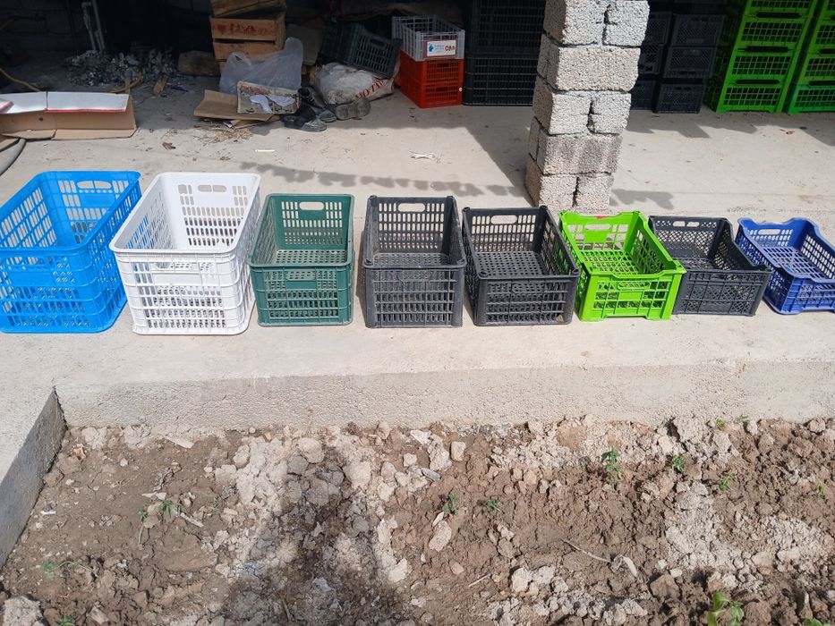 Har xil turdagi yashiklar