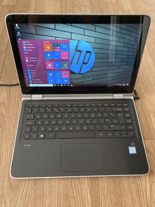Laptop Tabletă HP Slim intel core i5,Display mare 14 inch led,Windows 10 Pro,8gb ram,SSD disk 130gb memorie baterie bună.Vine cu încărcător