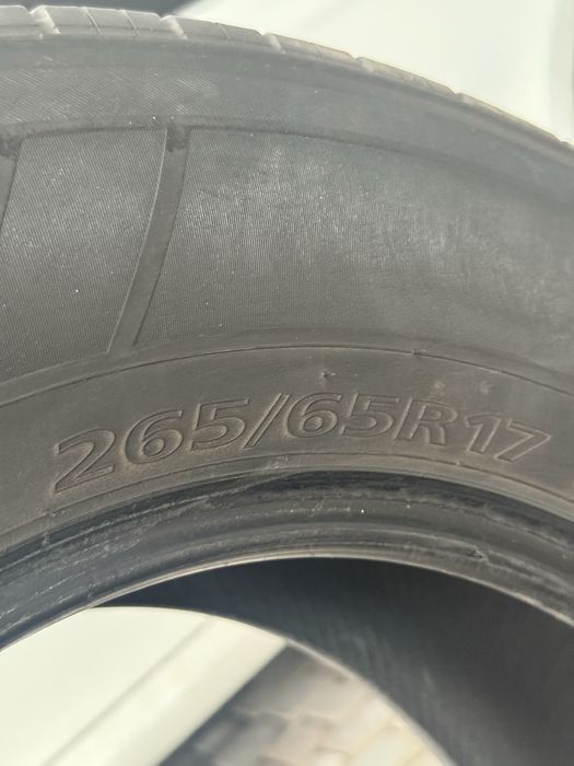 Летние шины 265/65 r17