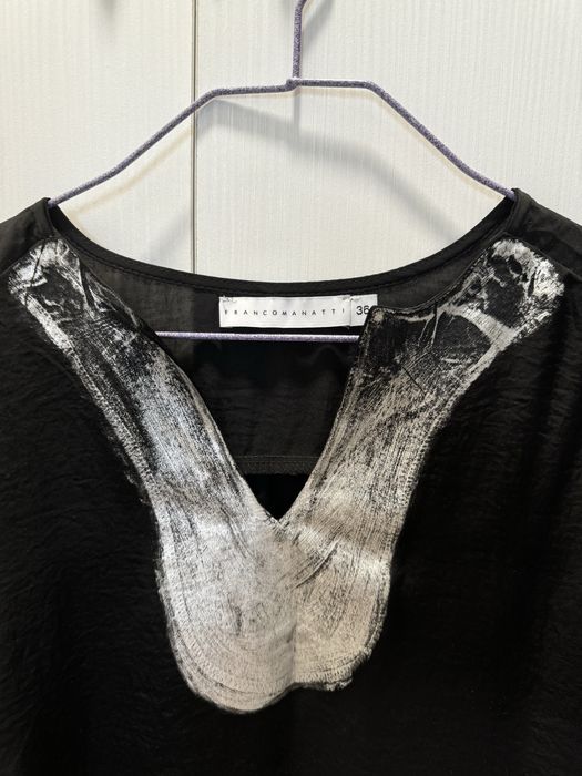 Блузка женская черная