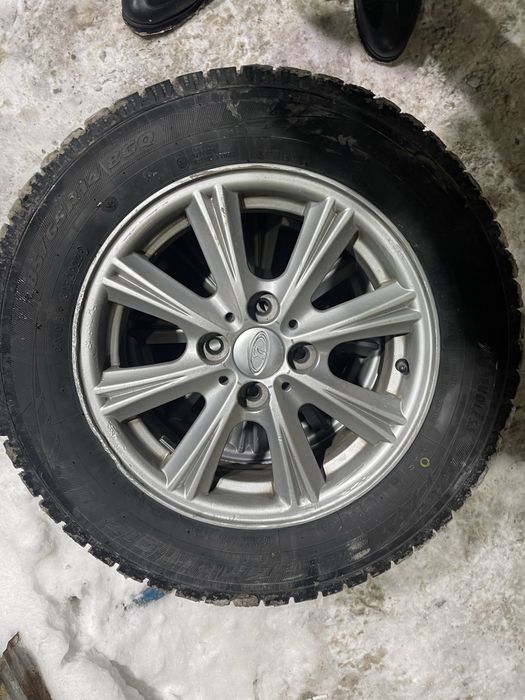 Аттика р14 на зимней резине