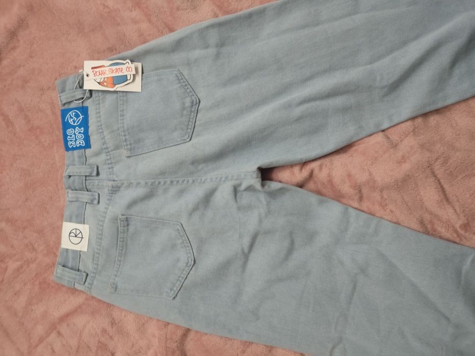 светло-голубые джинсы BIG BOY