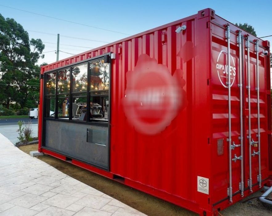 Утепленный контейнер под коммерции