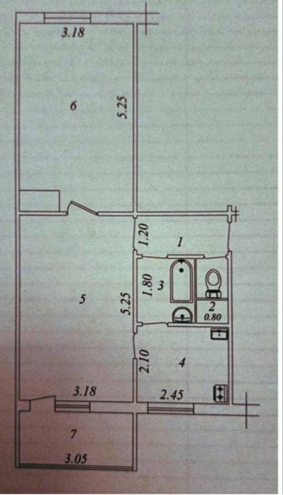 Феруза 2/3/4 зеркалка 50кв