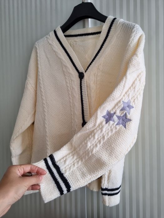 Cardigan crem mărimea M