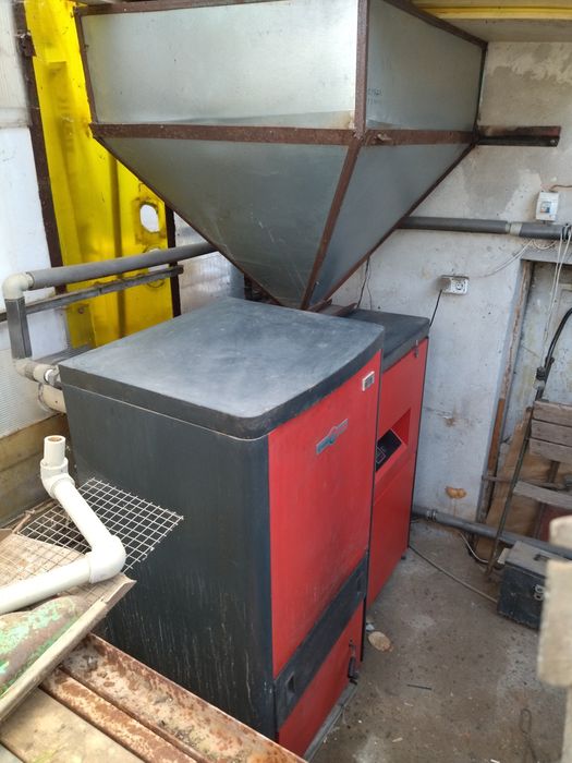 Котел на пелети 80 kw.