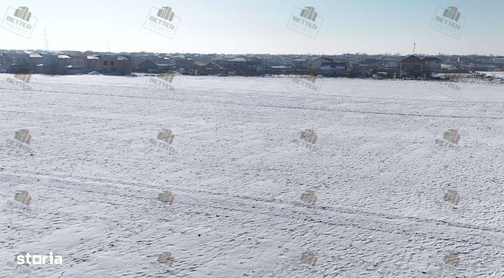 Teren de vânzare 9360 mp Berceni Ilfov – ideal dezvoltare rezidențială