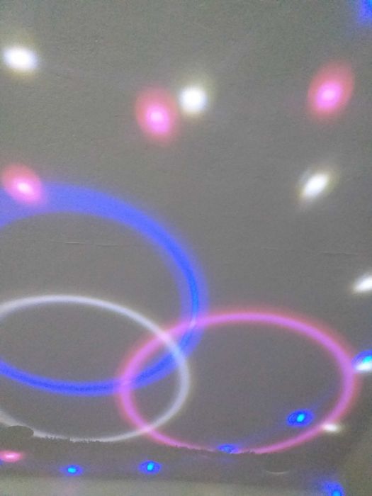 Vand Proiector RGBW 2X Par Led si un Disco Magic Ball