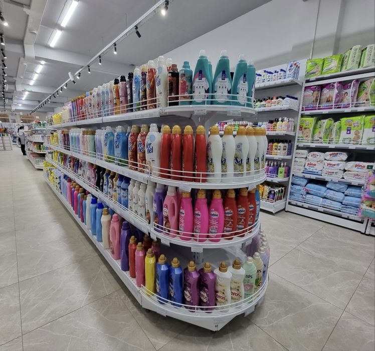 Садо стеллажлар, Торговые Стеллажи, Темир Прилавкалар, Витрина Металл