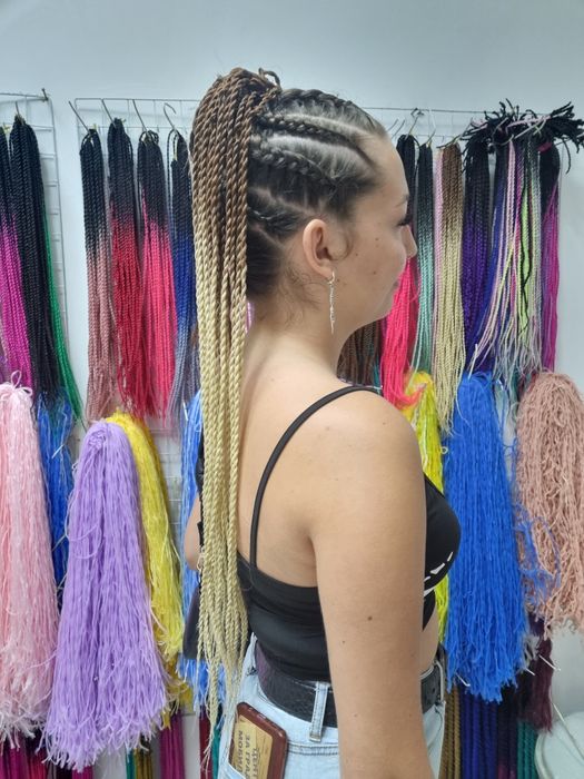 Разпродажба ,поставяне на Афро къдрици ,туистери ,синегалски плитки