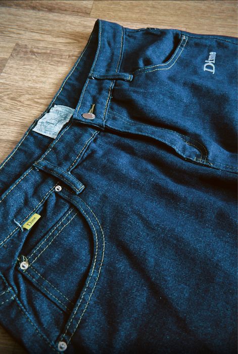 Джинсы Dime темносиние XL