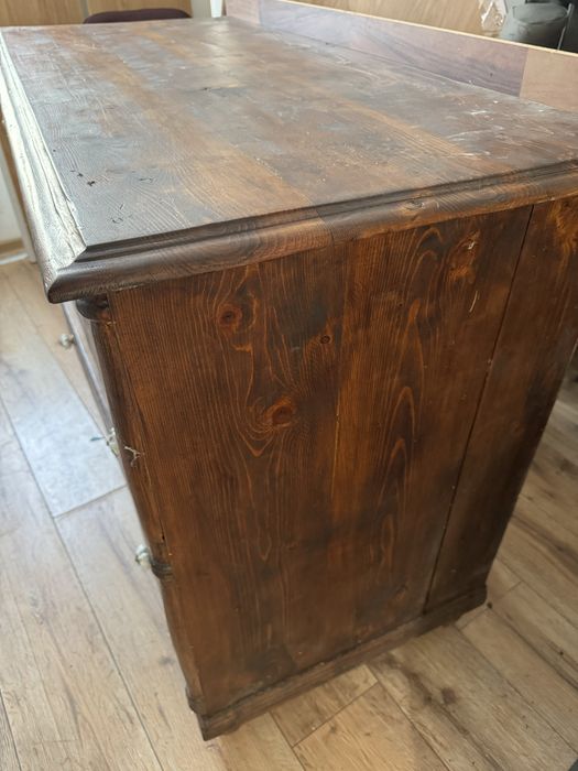 Dulap lemn masiv vitange cu 3 sertare Ocazie!