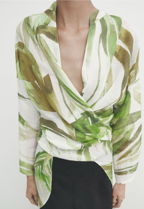 Bluza oversize Massimo Dutti