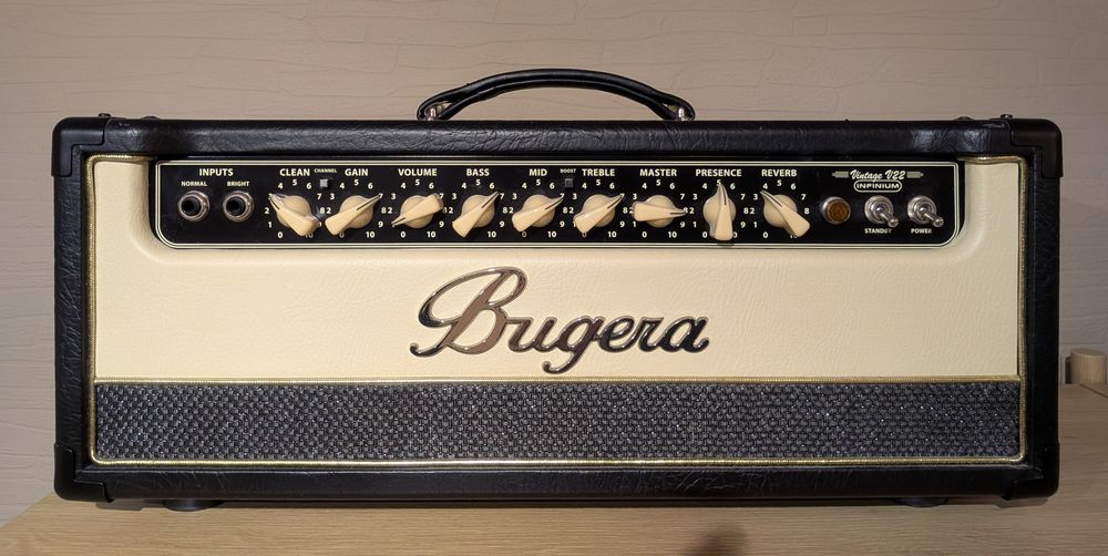 Bugera V22HD Infinium – full lampă, ton pe lămpi la preț decent