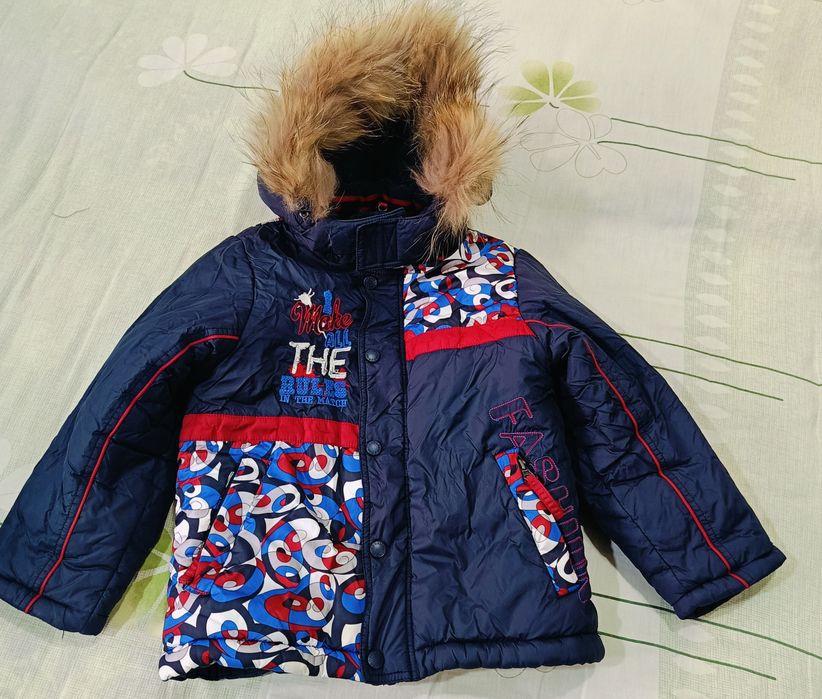 Куртка зимняя,на 2-3 года