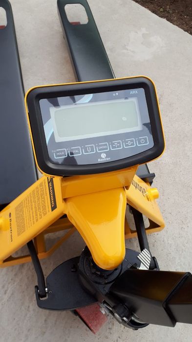 Transpalet cu cantar 2000 kg omologat/neomogat