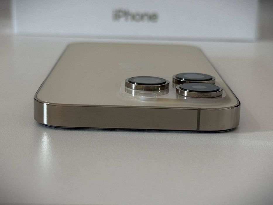 Бартер! Като НОВ! 100% Бат! iPhone 14 Pro 256GB Gold (Златен)