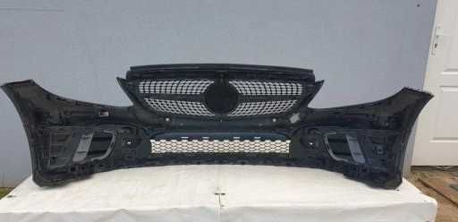 Mercedes C class W205 bara fata amg grila crom diamond schelet