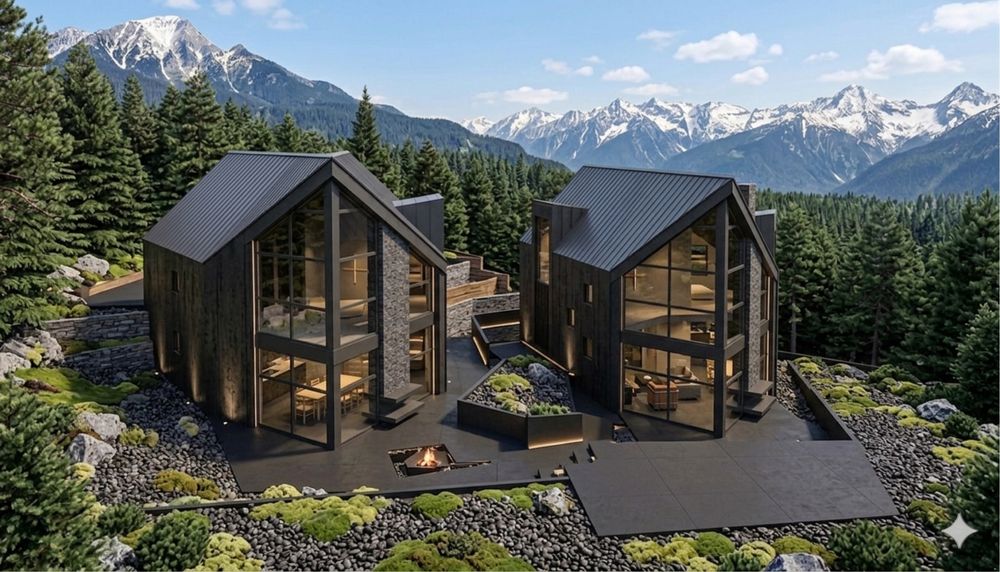 Teren premium intravilan 1.000 mp Calatele Padure + proiect 2 cabane in faza de autorizare