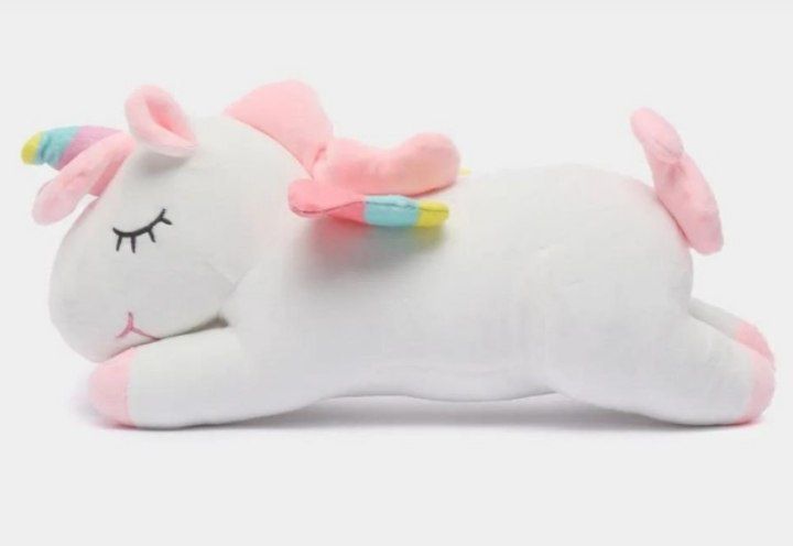 Плюшевый единорог. В наличии в двух размерах. 45см/ 65см